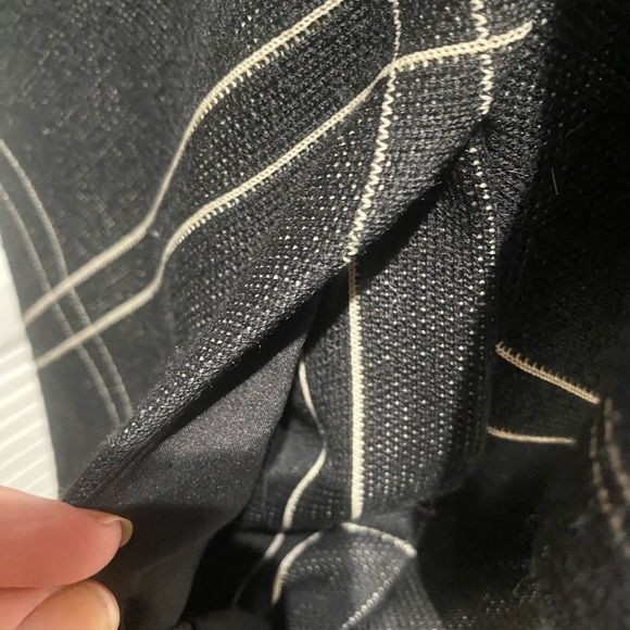 ASO BLAIR WALDORF DVF PLAID COAT 8 - Picture 6 of 13